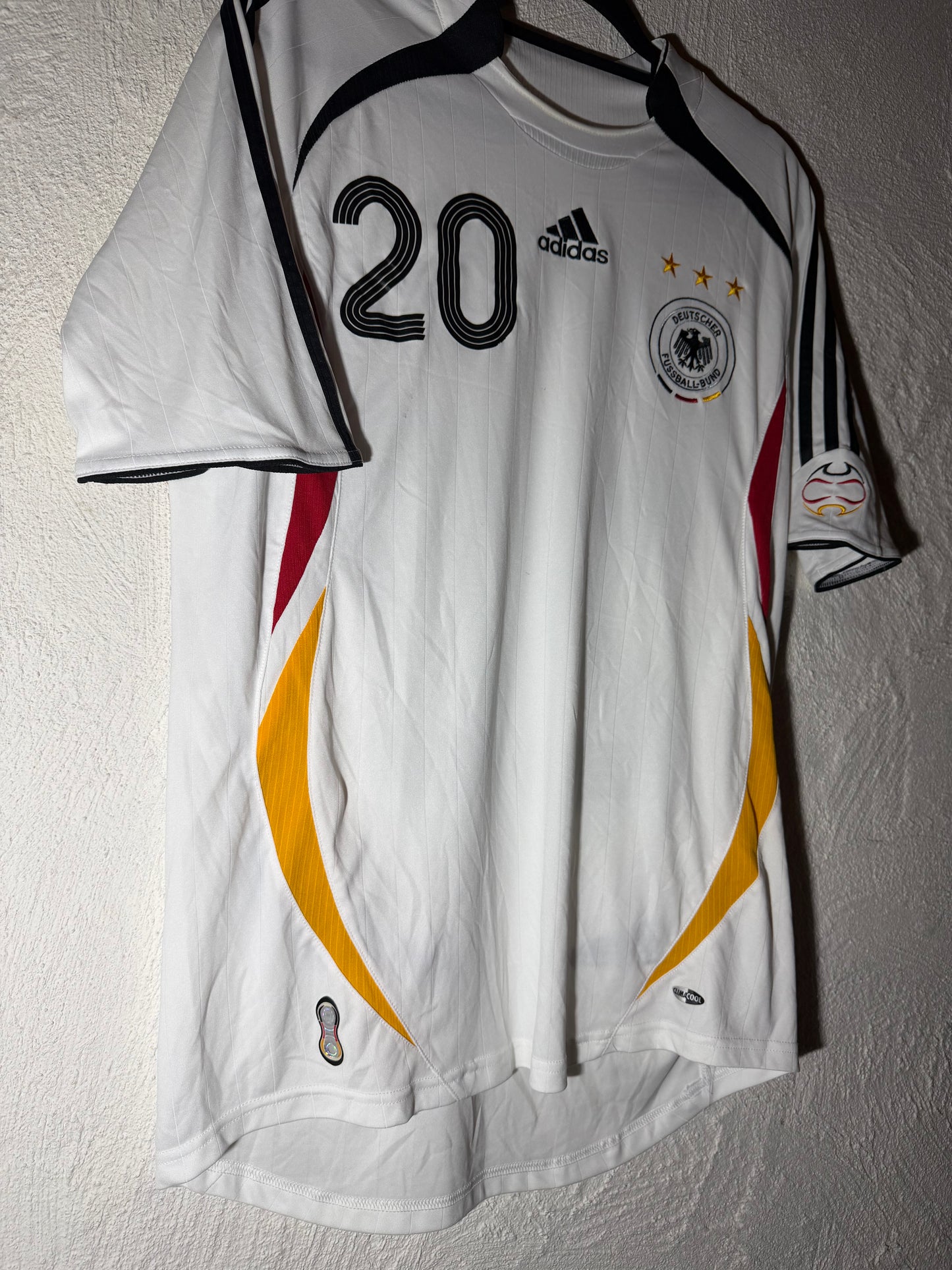 Germany 2006-2008 home shirt #Podolski (M)