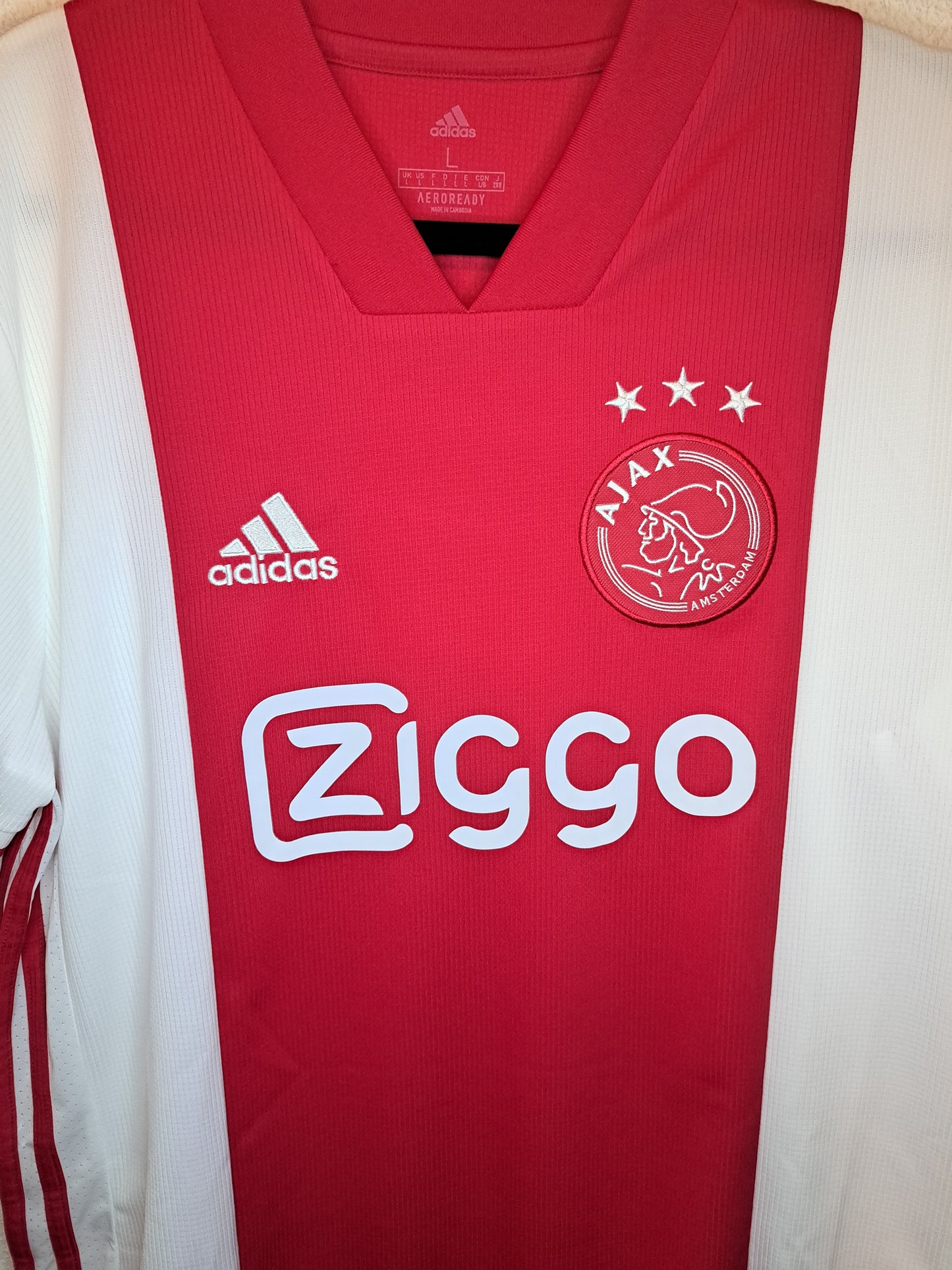 Ajax 2020-2021 home shirt (L)