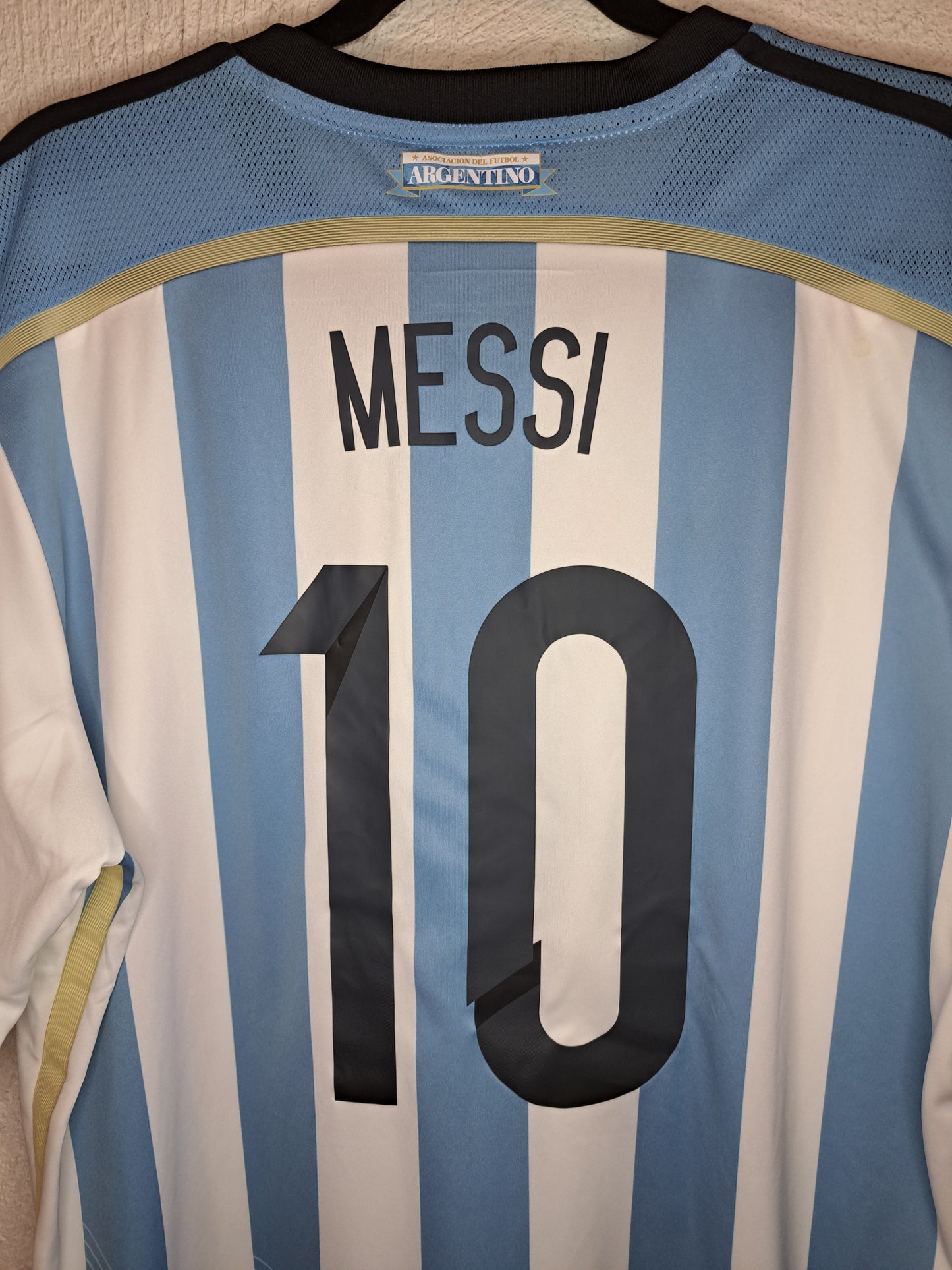 Argentina 2014-2015 home shirt #Messi (XL)