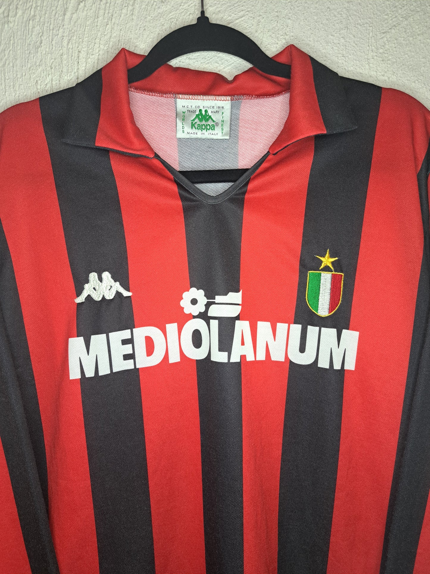 AC Milan 1988-1989 home shirt (XL)