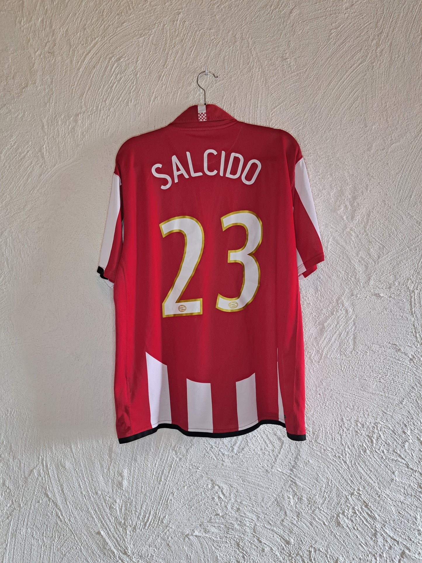 PSV 2006-2007 home shirt #Salcido (XL)