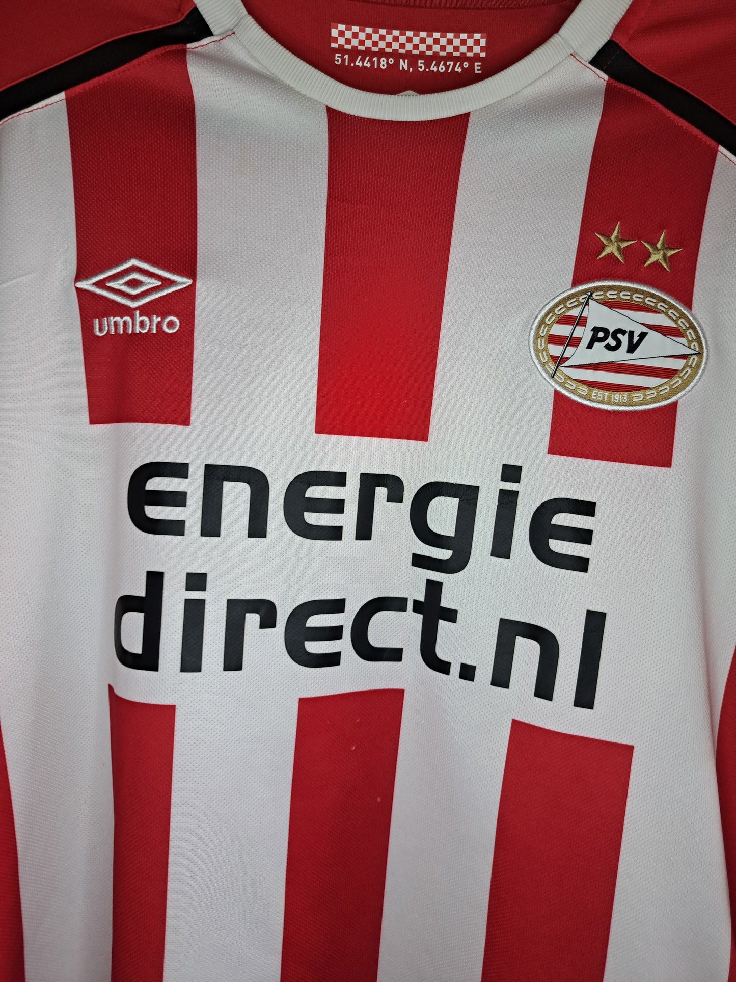 PSV 2017-2019 home shirt #De Jong (L)