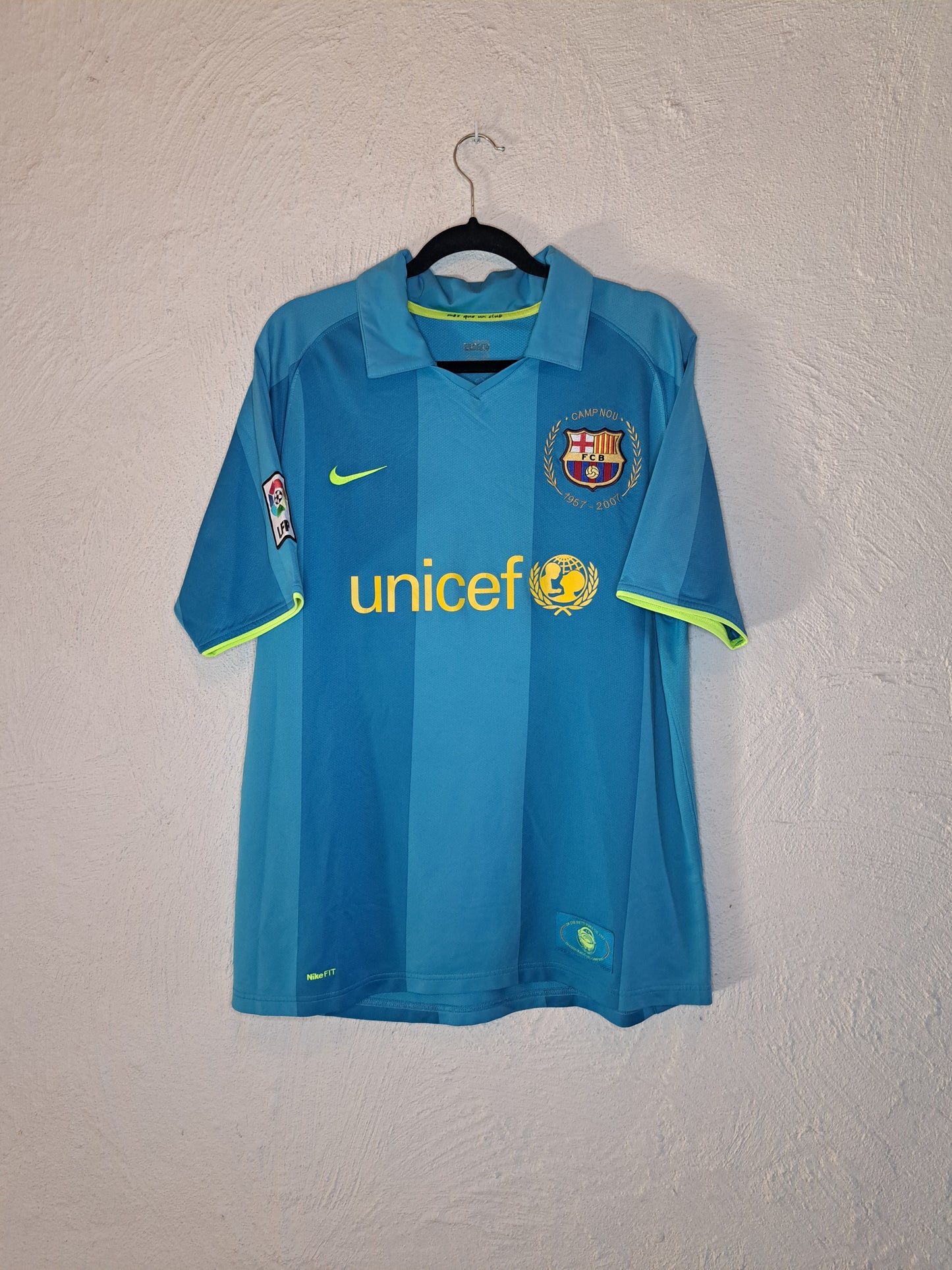 FC Barcelona 2007-2008 away shirt #Ronaldinho (L)
