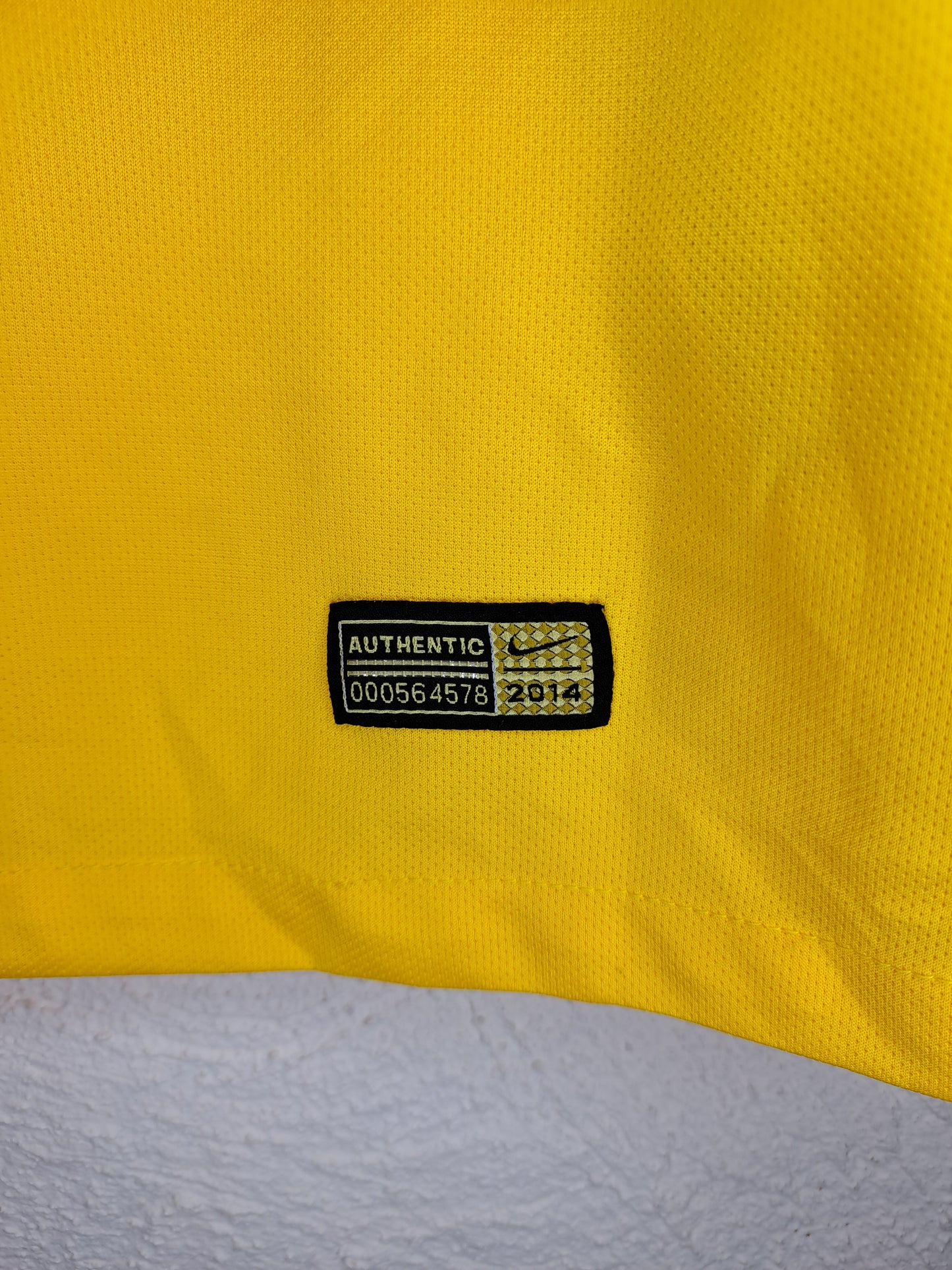 Brasil 2014-2016 home shirt (S)