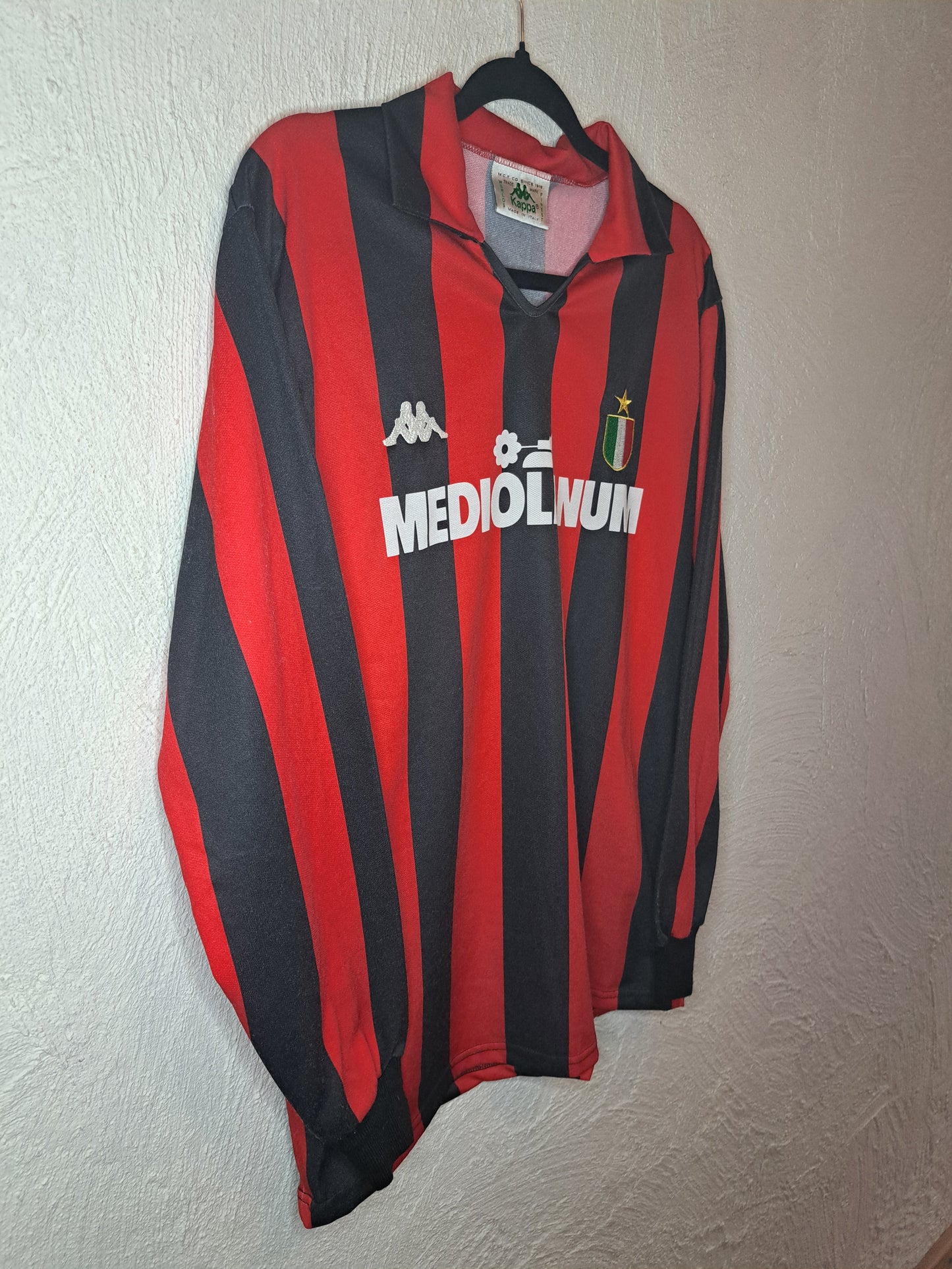 AC Milan 1988-1989 home shirt (XL)