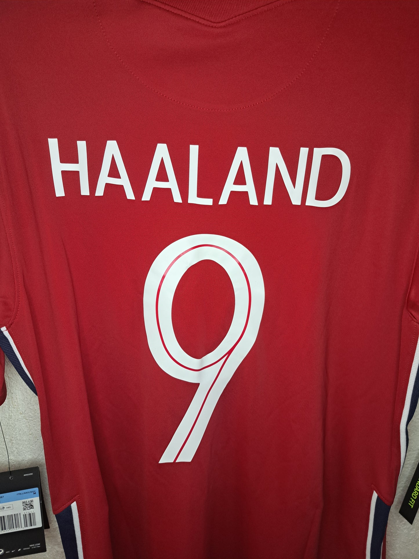 Norway 2020-2022 home shirt #Haaland (M)