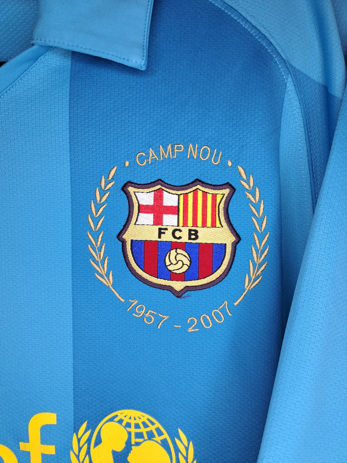 FC Barcelona 2007-2008 away shirt #Ronaldinho (L)