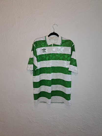 Celtic 1989-1991 home shirt (L)