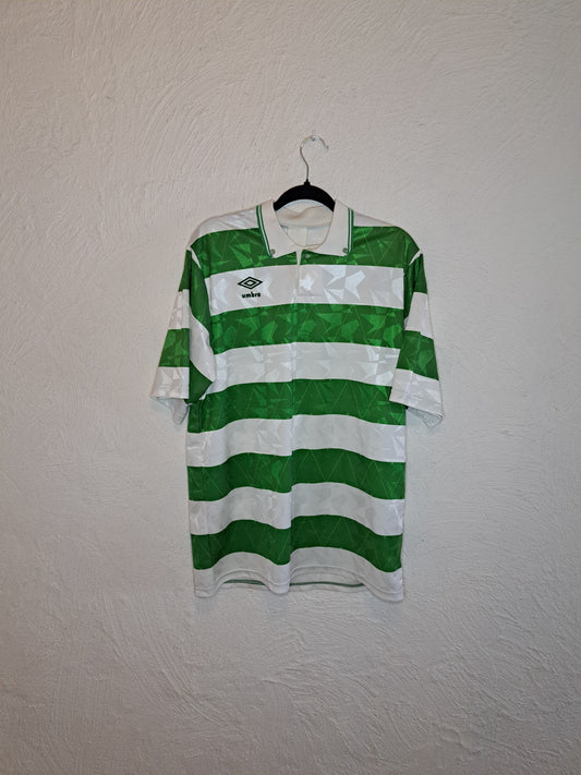 Celtic 1989-1991 home shirt (L)