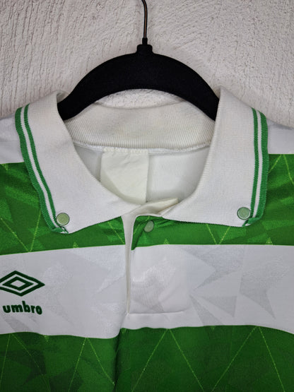 Celtic 1989-1991 home shirt (L)