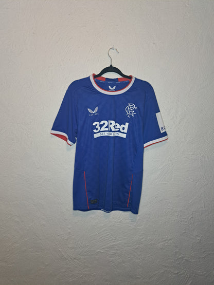 Rangers 2022-2023 home shirt #Tavernier (L)