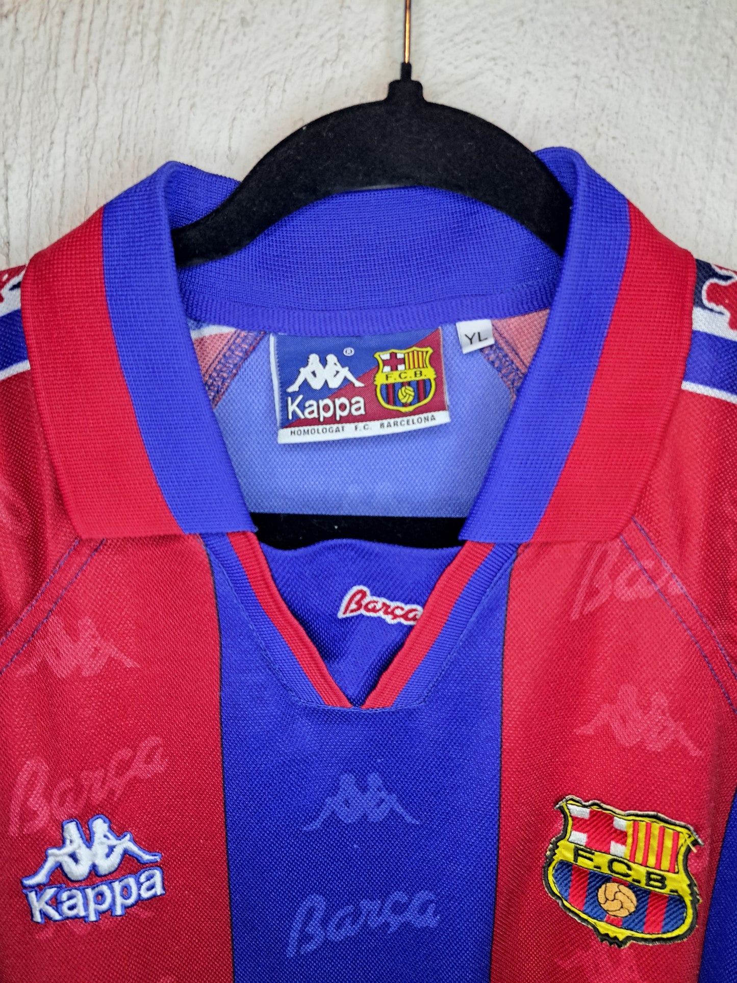 Barcelona 1995-1997 home shirt (XL)