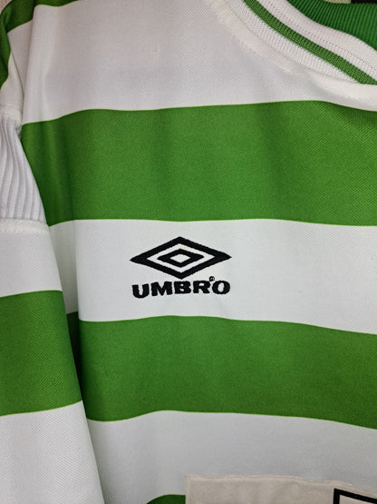Celtic 1999-2000 home shirt (XL)