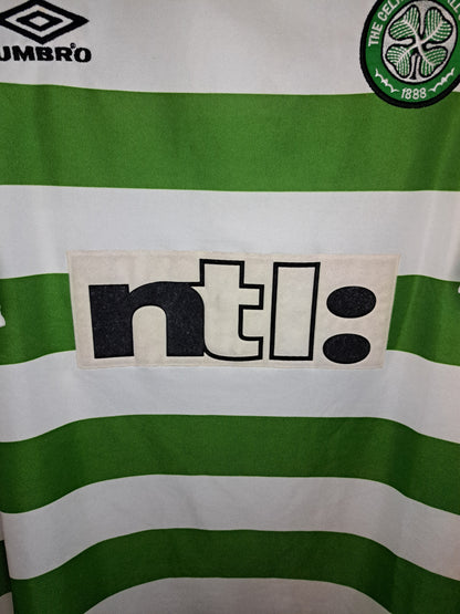 Celtic 1999-2000 home shirt (XL)