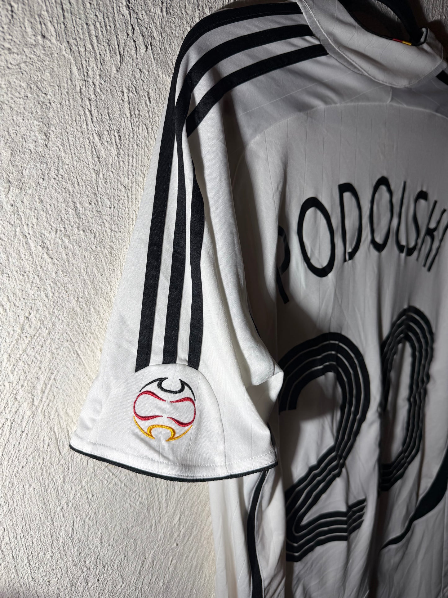 Germany 2006-2008 home shirt #Podolski (M)