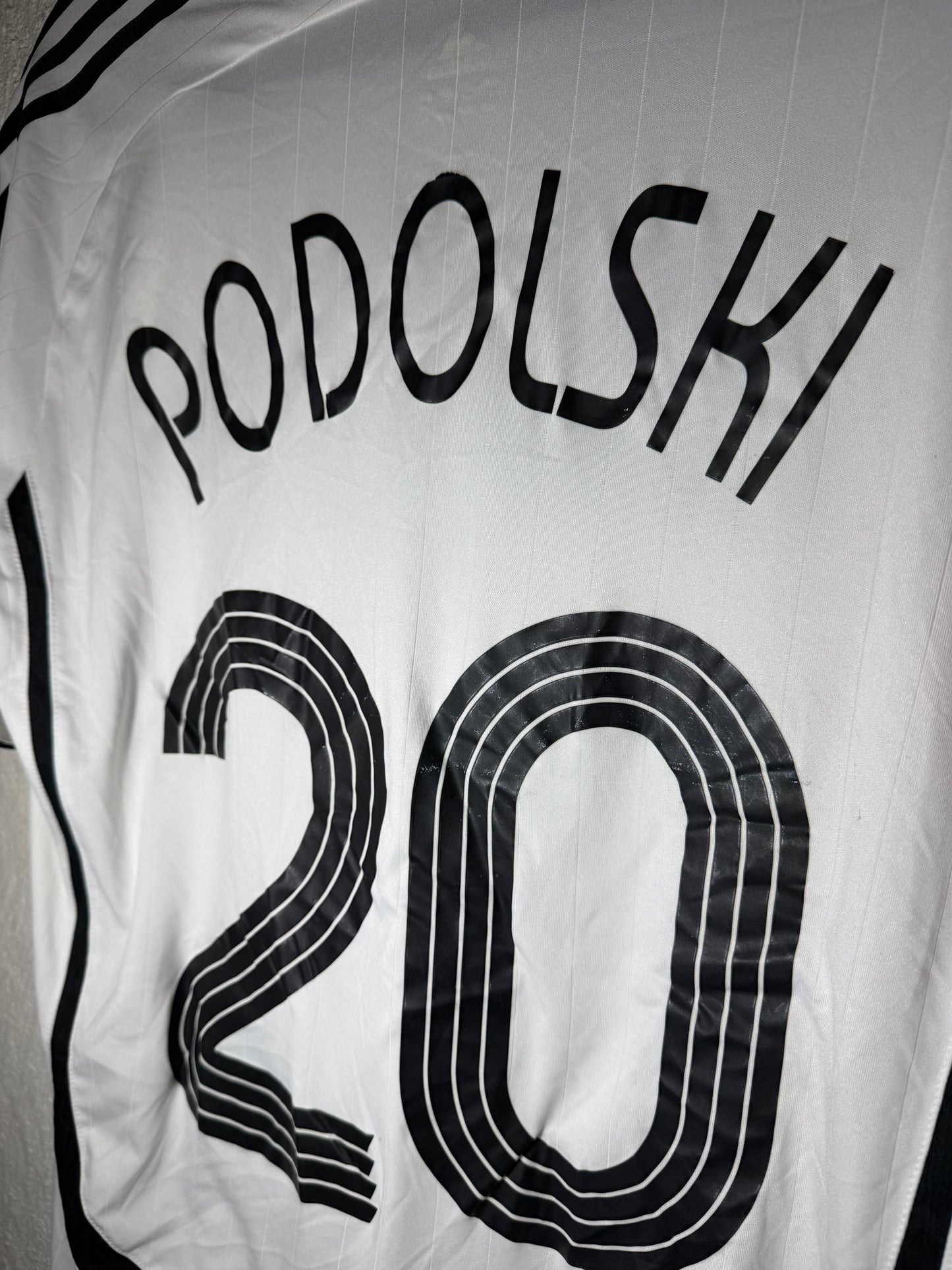 Germany 2006-2008 home shirt #Podolski (M)