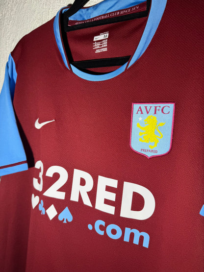 Aston Villa 2007-2008 home shirt (M)