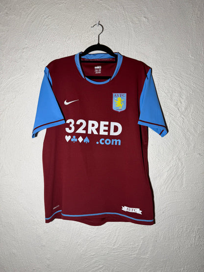 Aston Villa 2007-2008 home shirt (M)