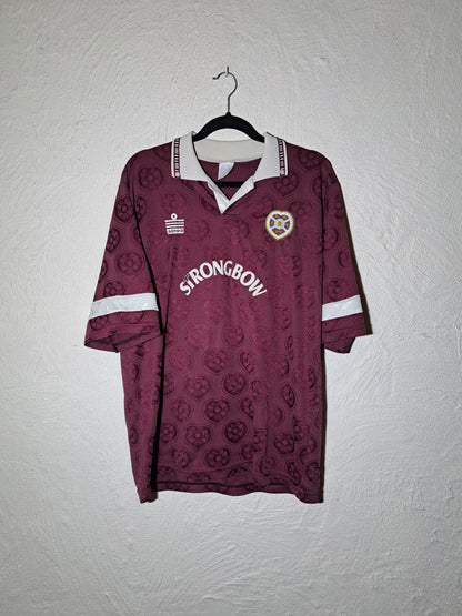 Hearts 1992-1993 home shirt (L)