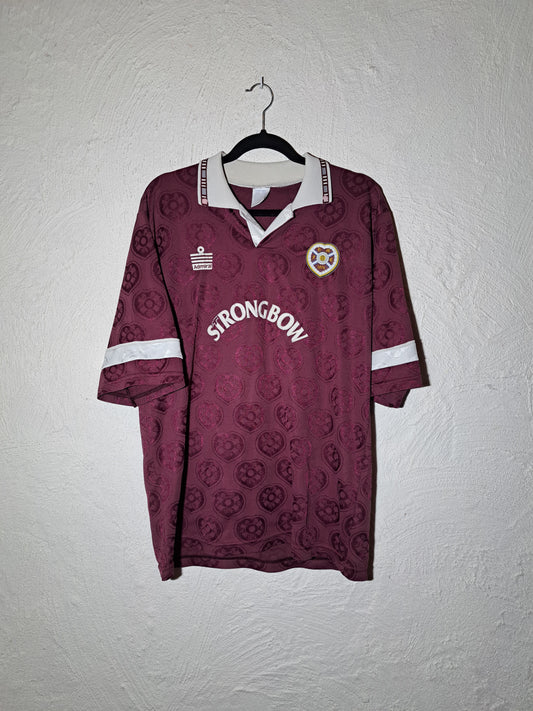 Hearts 1992-1993 home shirt (L)