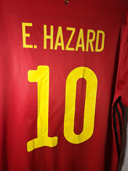 Belgium 2020-2021 home shirt (L) #Hazard