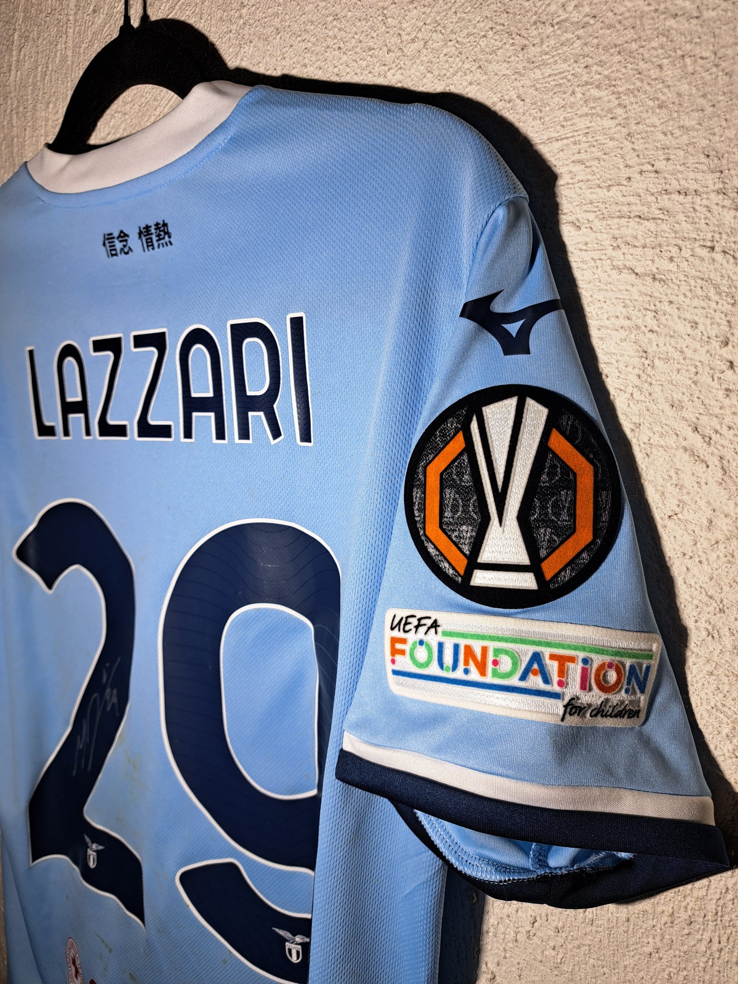 Lazio Roma 2024-2025 home shirt matchworn (M) #Lazzari
