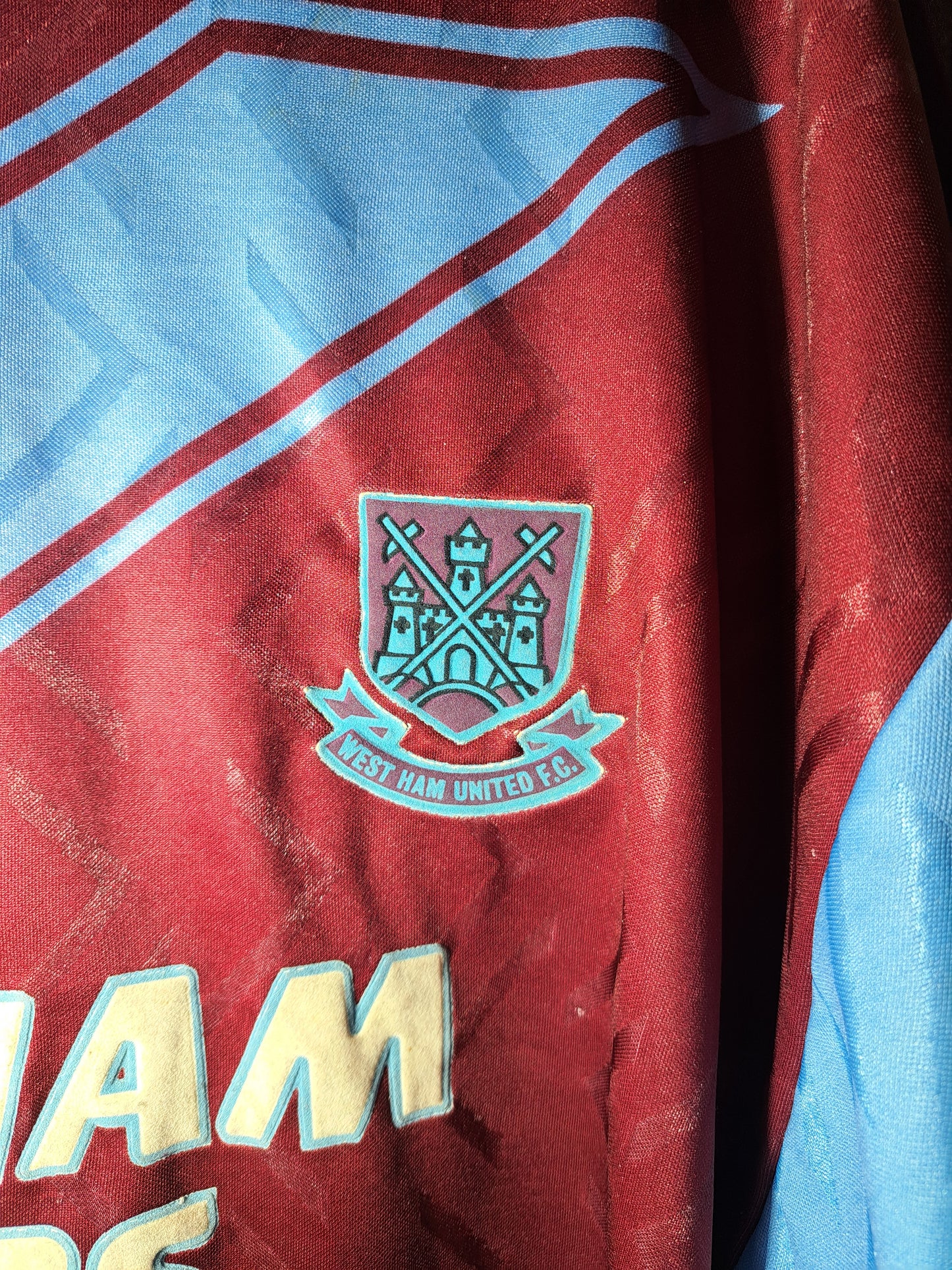 West Ham 1993-1995 home shirt (XL)