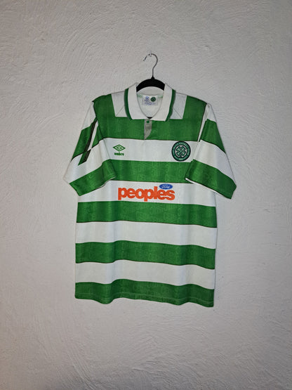 Celtic 1991-1992 home shirt (L)