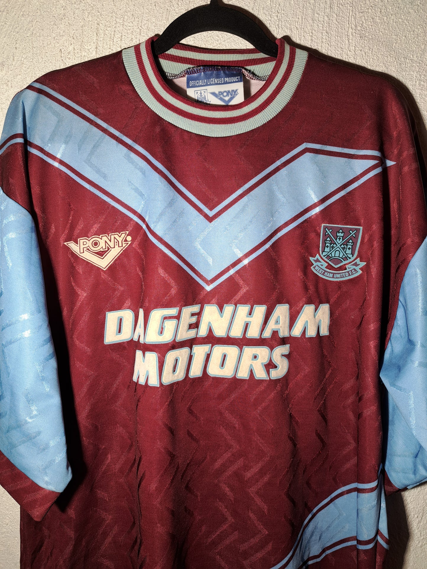 West Ham 1993-1995 home shirt (XL)
