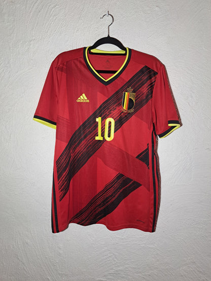 Belgium 2020-2021 home shirt (L) #Hazard