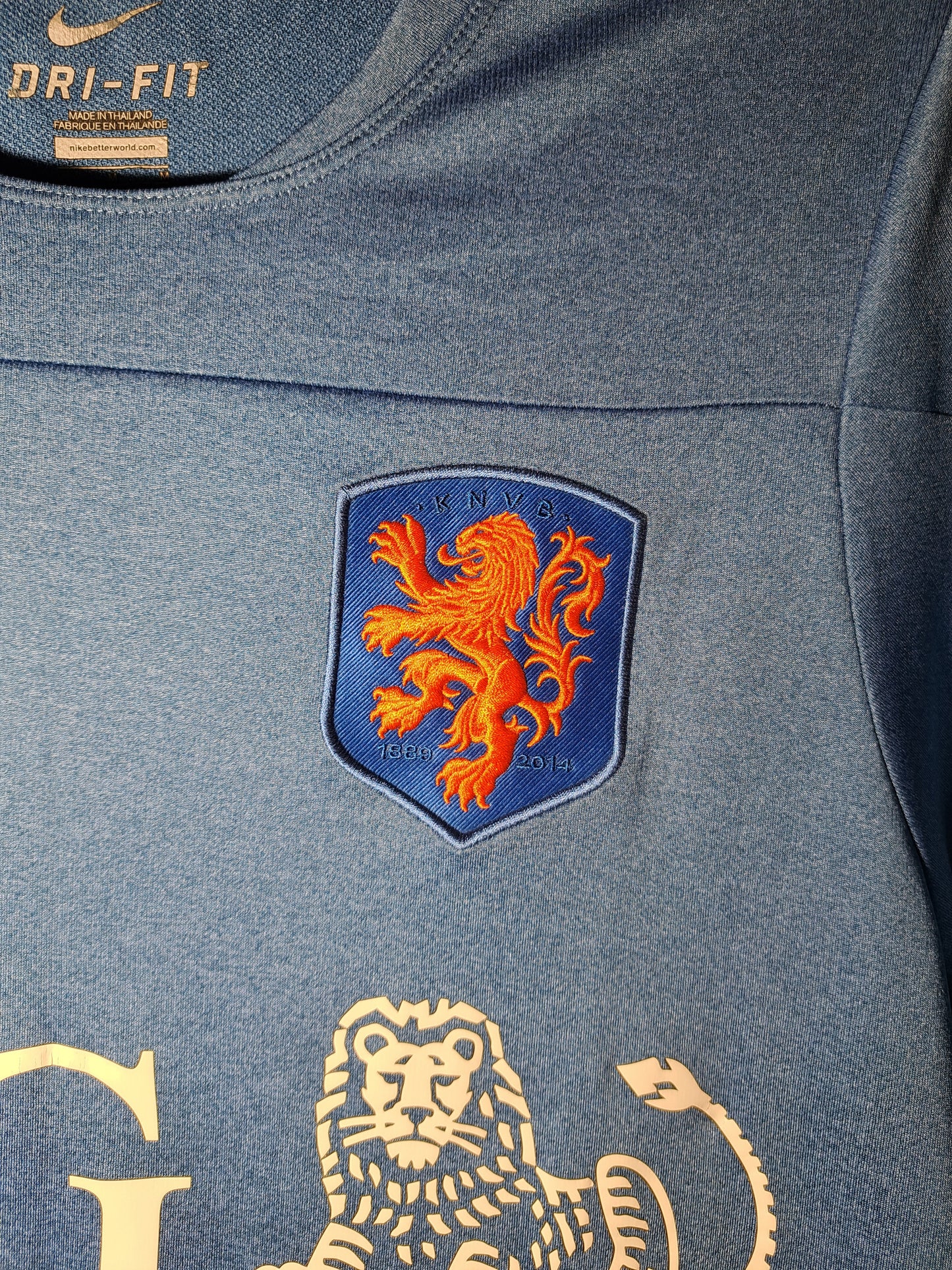 Netherlands 2014-2015 training shirt (M)