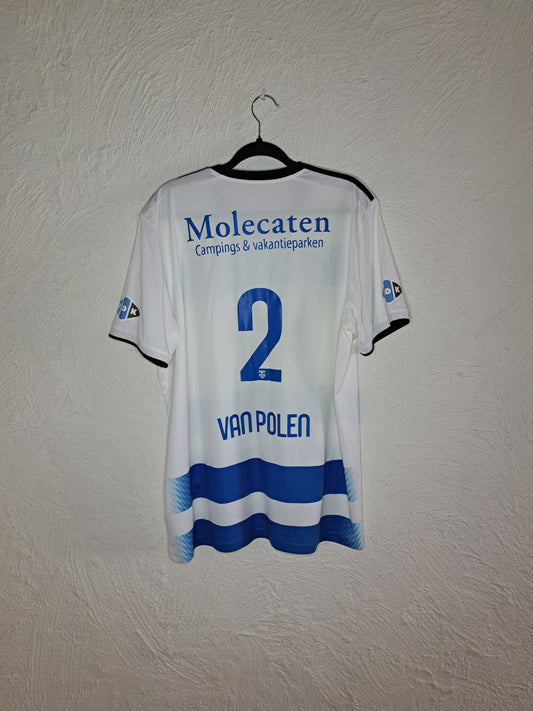PEC Zwolle 2023-2024 home shirt #van Polen (XL)