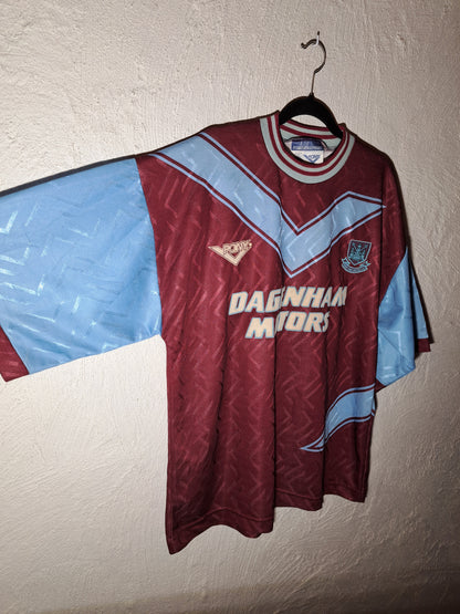 West Ham 1993-1995 home shirt (XL)
