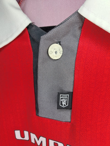 Manchester united 1996-1997 home shirt (L)