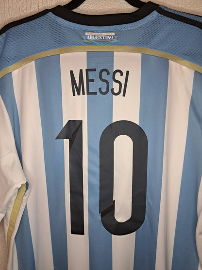 Argentina 2014-2015 home shirt #Messi (XL)