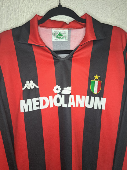 AC Milan 1988-1989 home shirt (XL)