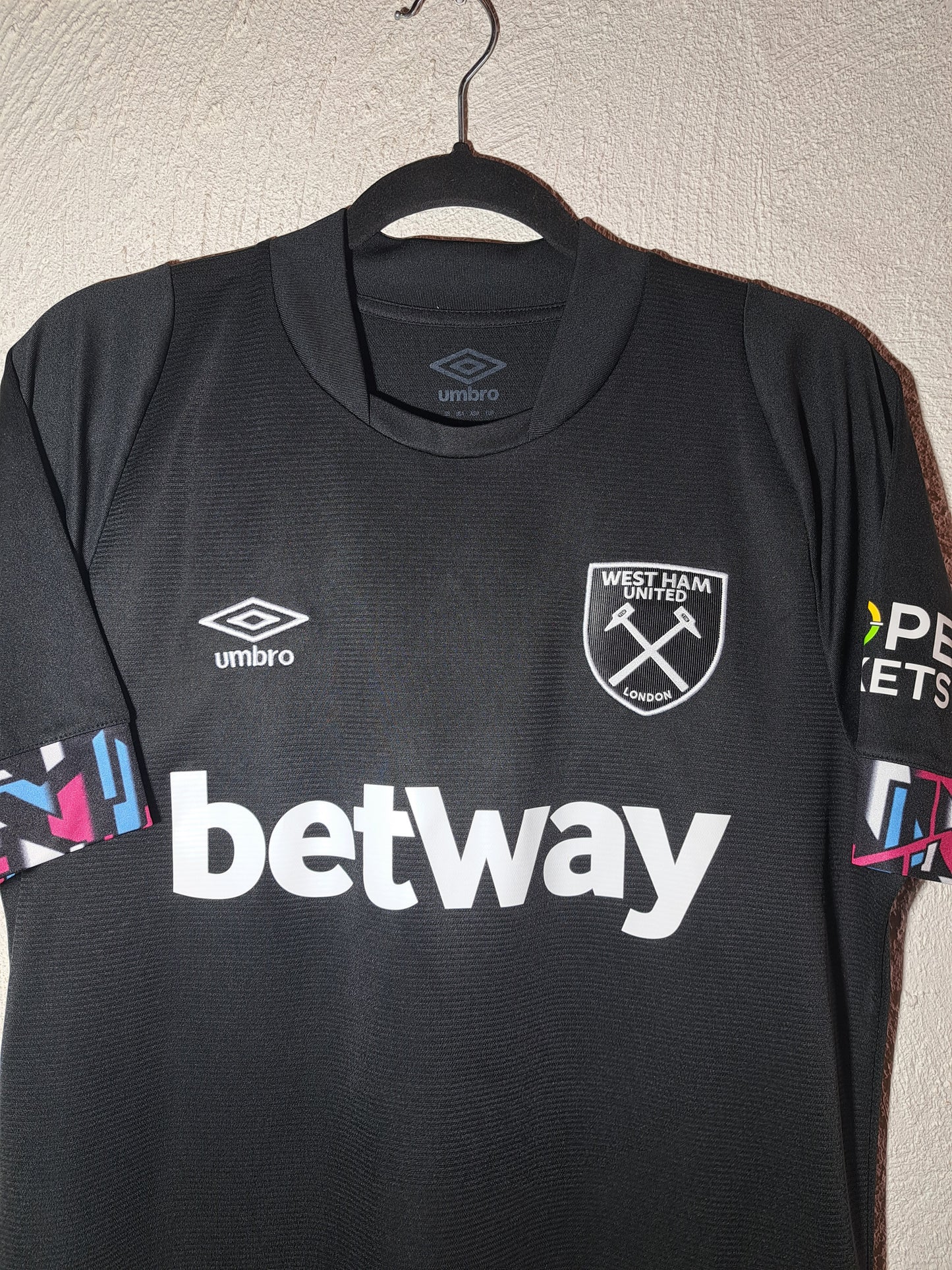 West ham 2022-2023 away shirt (M)