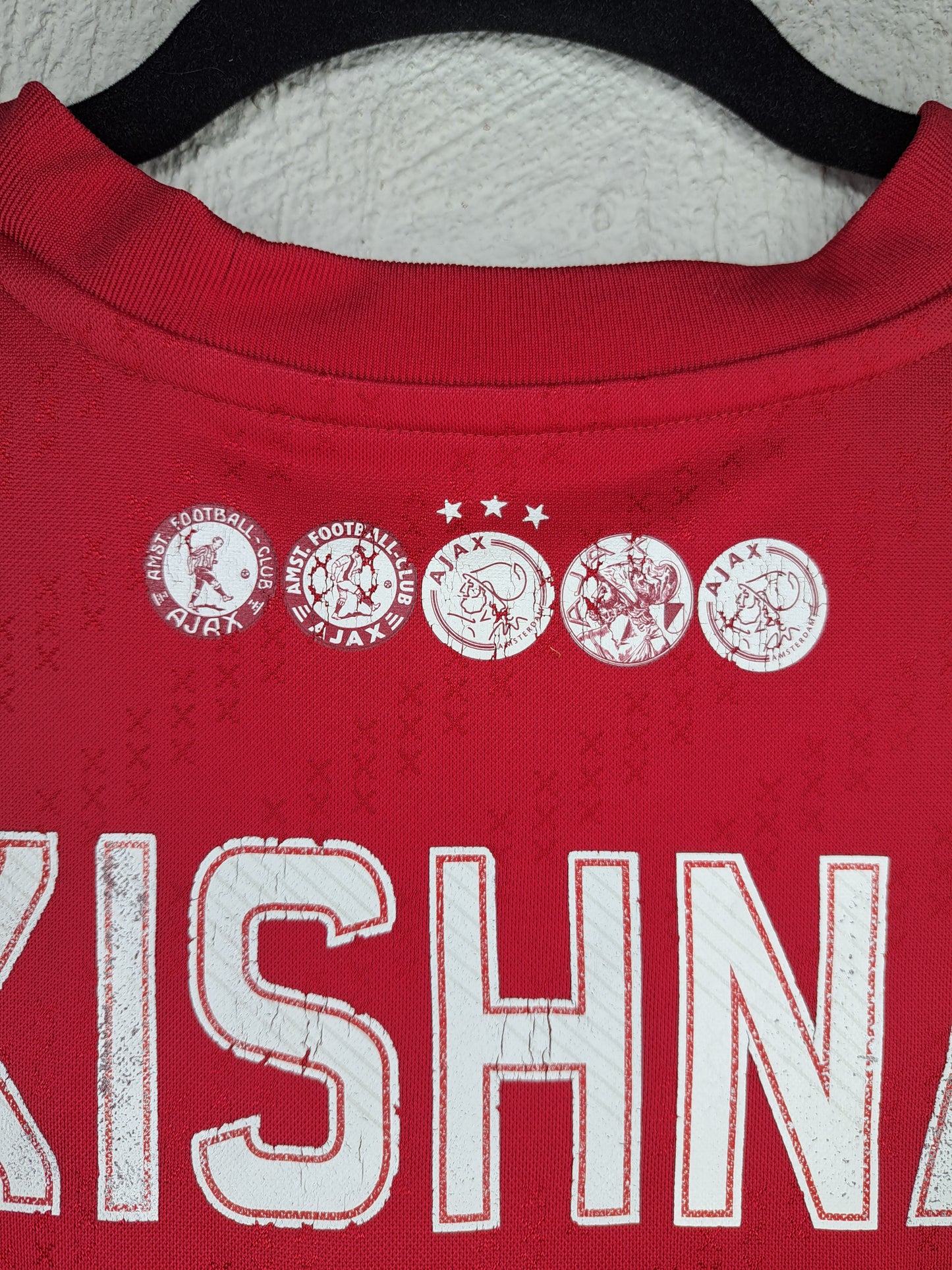 Ajax 2013-2014 home shirt #Kishna (L)