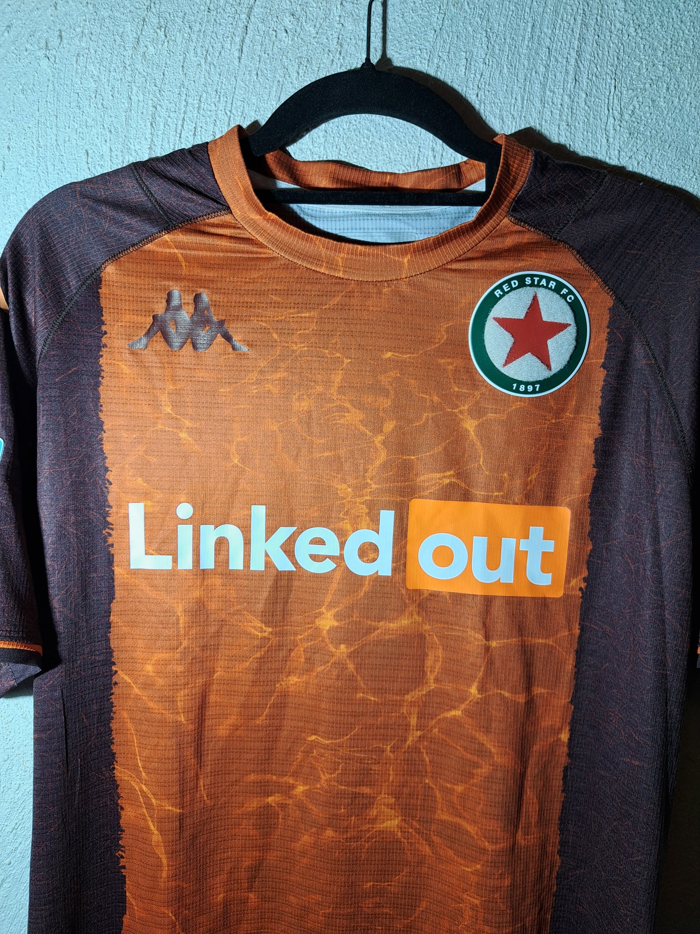 Red Star Paris 2021-2022 away shirt Matchworn #Nilor (L)