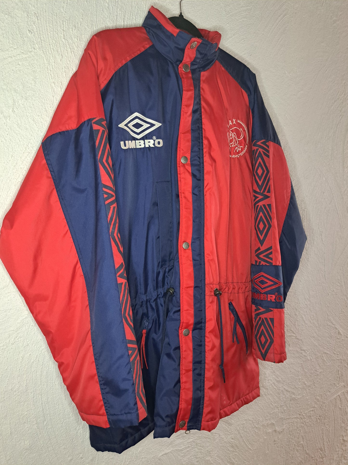 Ajax 1996-1997 Umbro Padded Bench Coat (L)