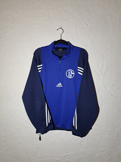 Schalke 2002-2003 sweater 1/4 zip (M)