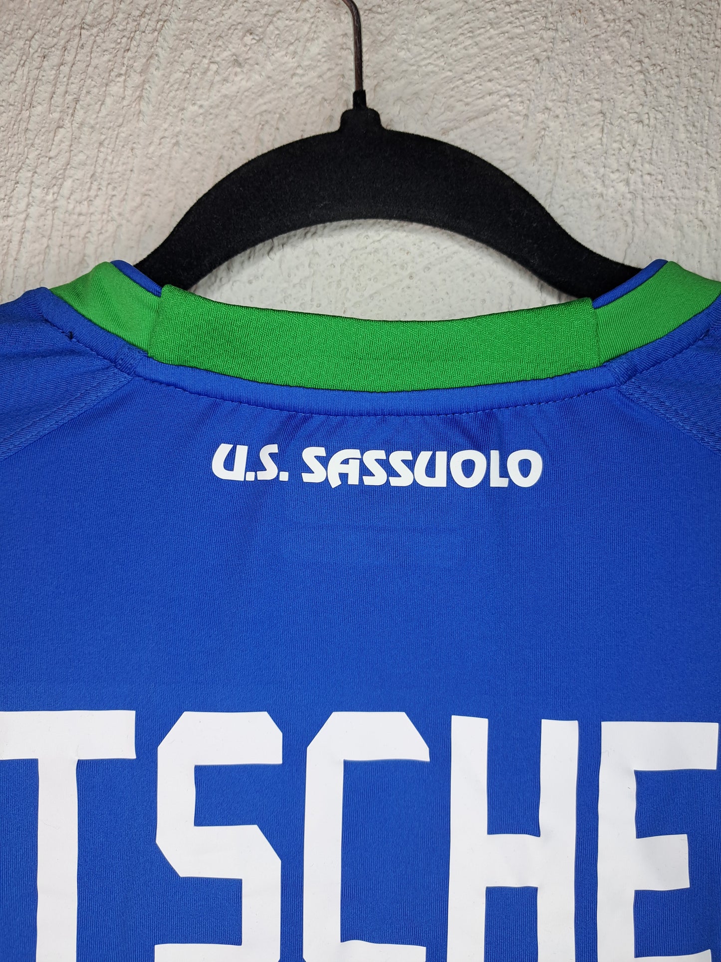 Sassuolo 2017-2018 third kit signed & matchworn #Letschert (XL)