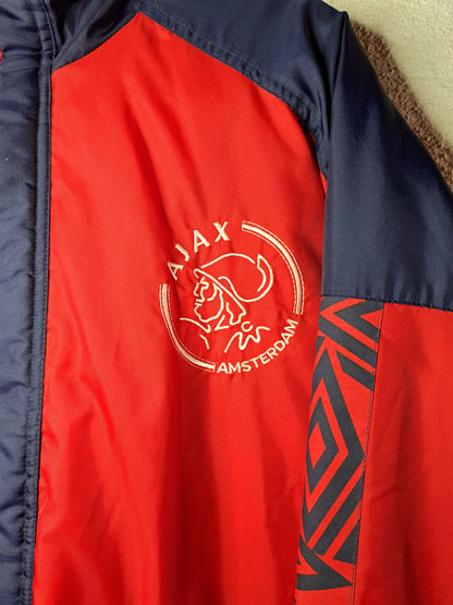 Ajax 1996-1997 Umbro Padded Bench Coat (L)