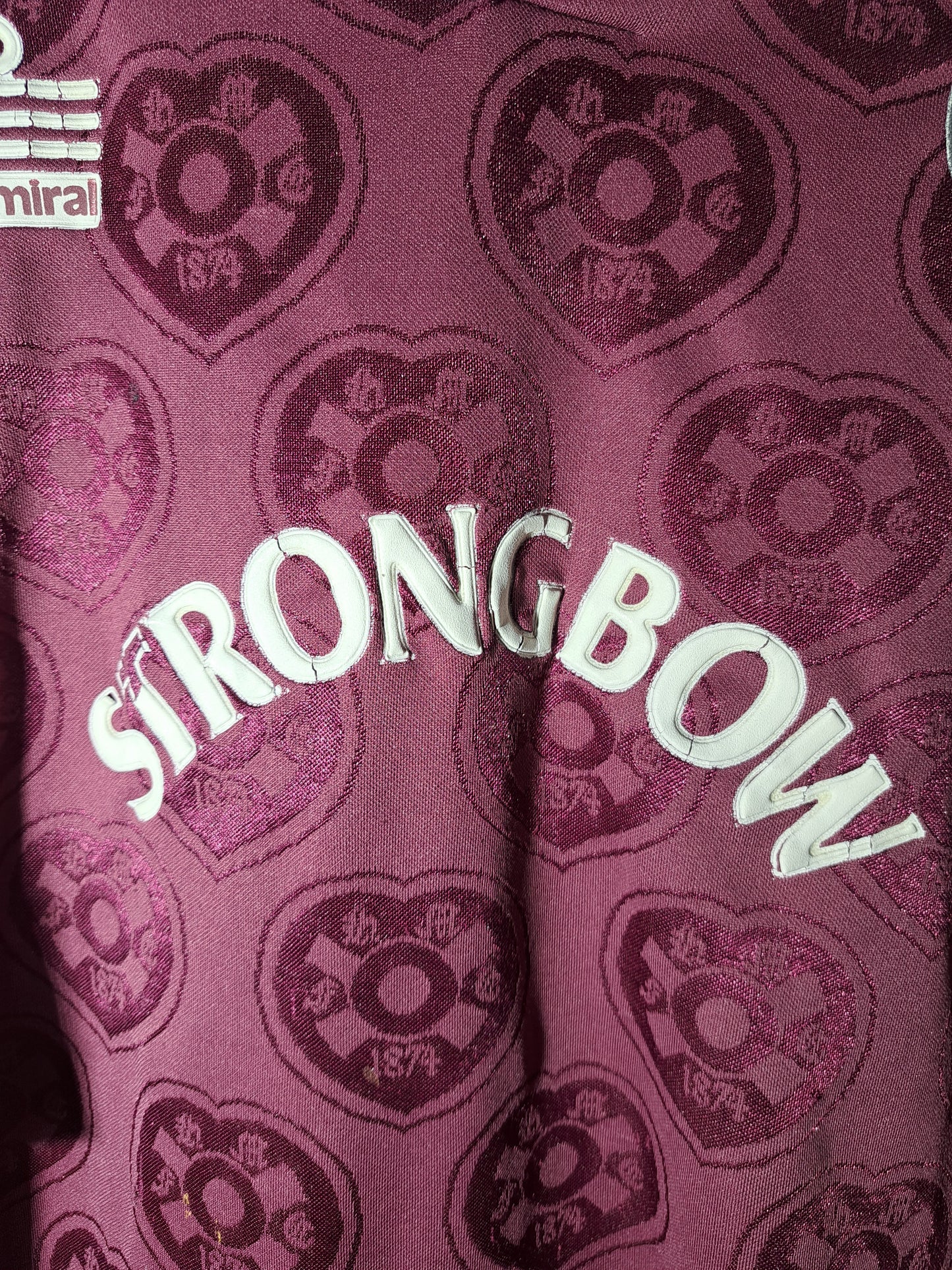 Hearts 1992-1993 home shirt (L)