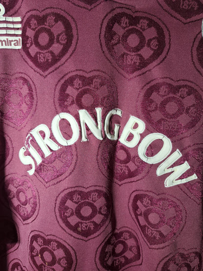 Hearts 1992-1993 home shirt (L)
