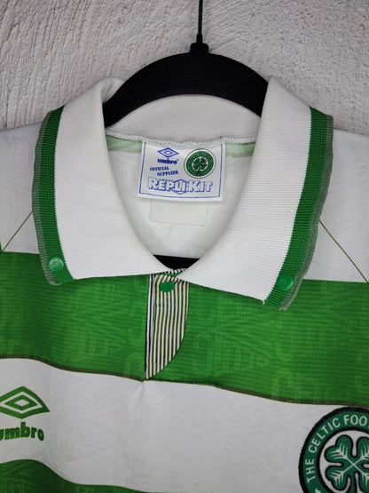 Celtic 1991-1992 home shirt (L)