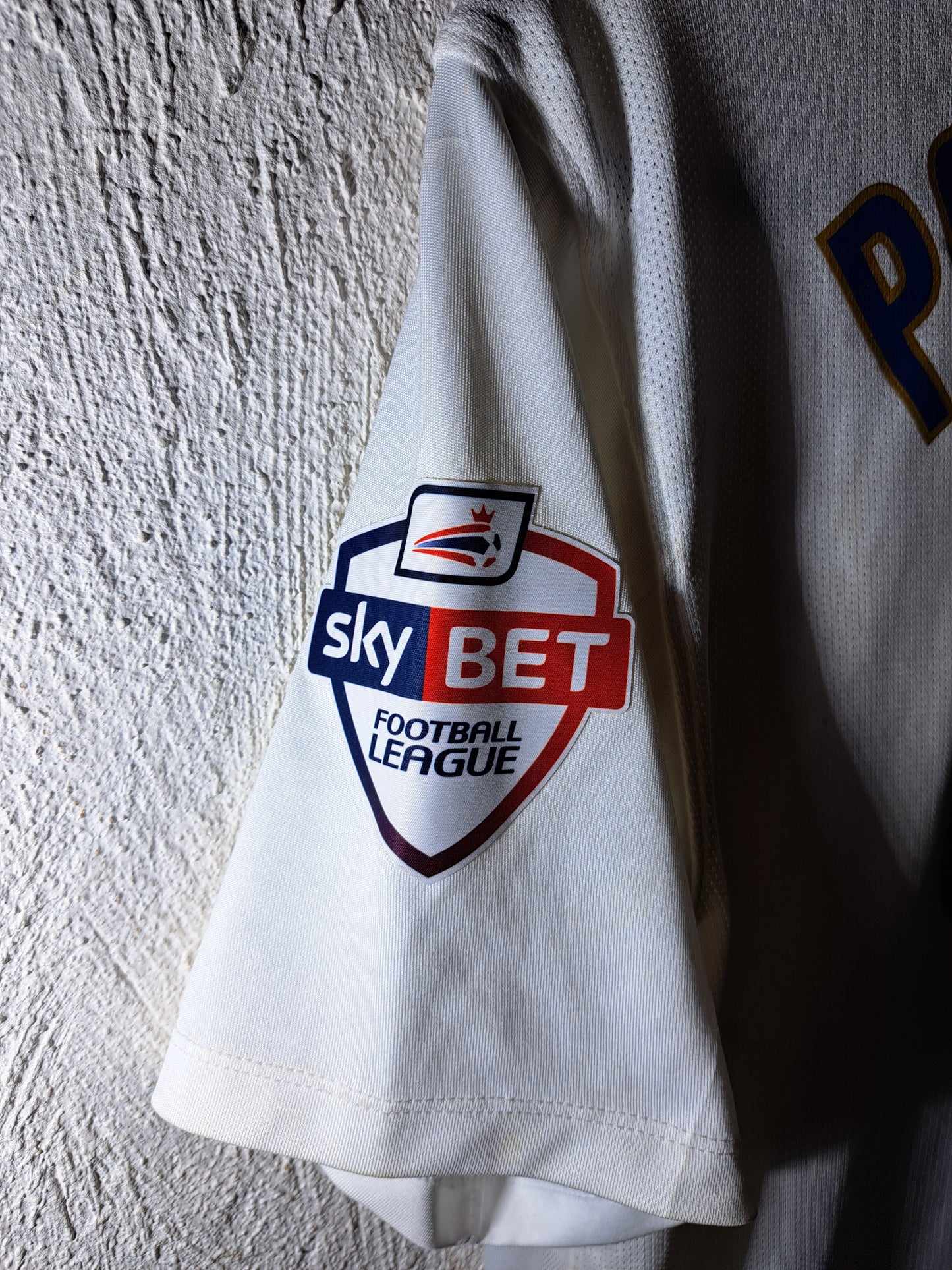 Preston North End 2015-2016 home shirt (M) #Pearson - matchworn - signed