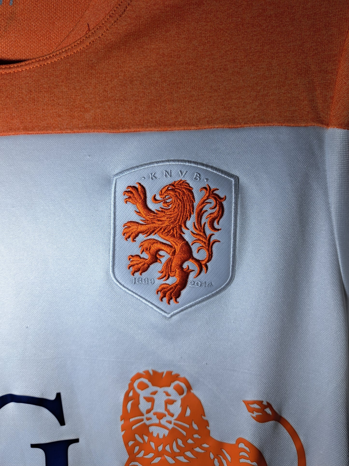 Netherlands 2014-2015 training shirt (M)