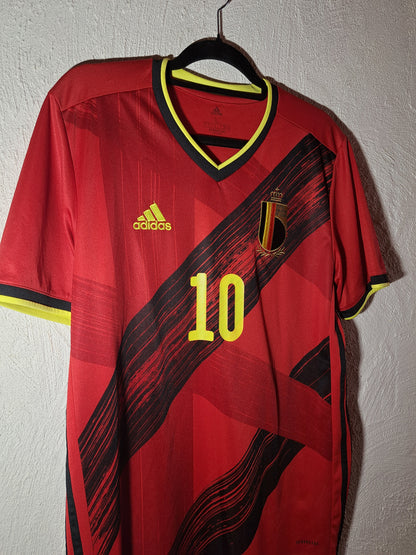 Belgium 2020-2021 home shirt (L) #Hazard