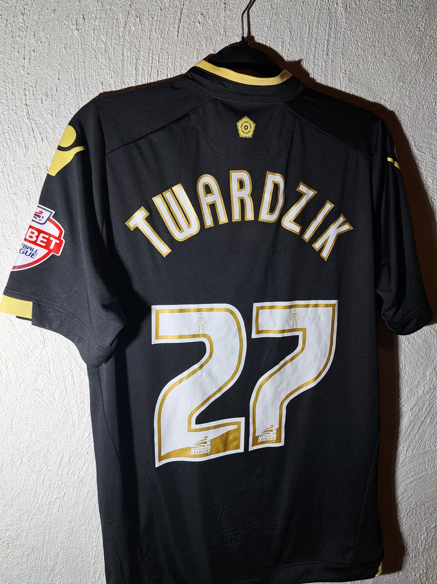 Bolton 2015-2016 away shirt #Twardzik (L)